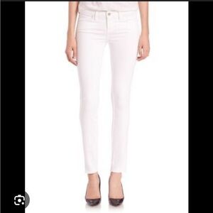 🇪🇸🐠L’AGENCE Chantal Low-rise Skinny Jeans In White